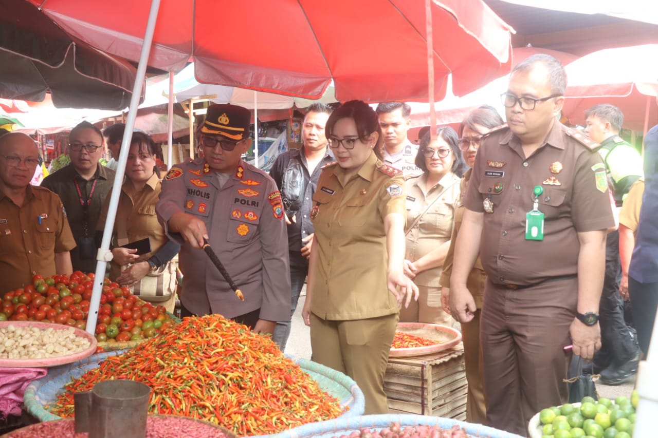 Sidak Pasar Wilken
